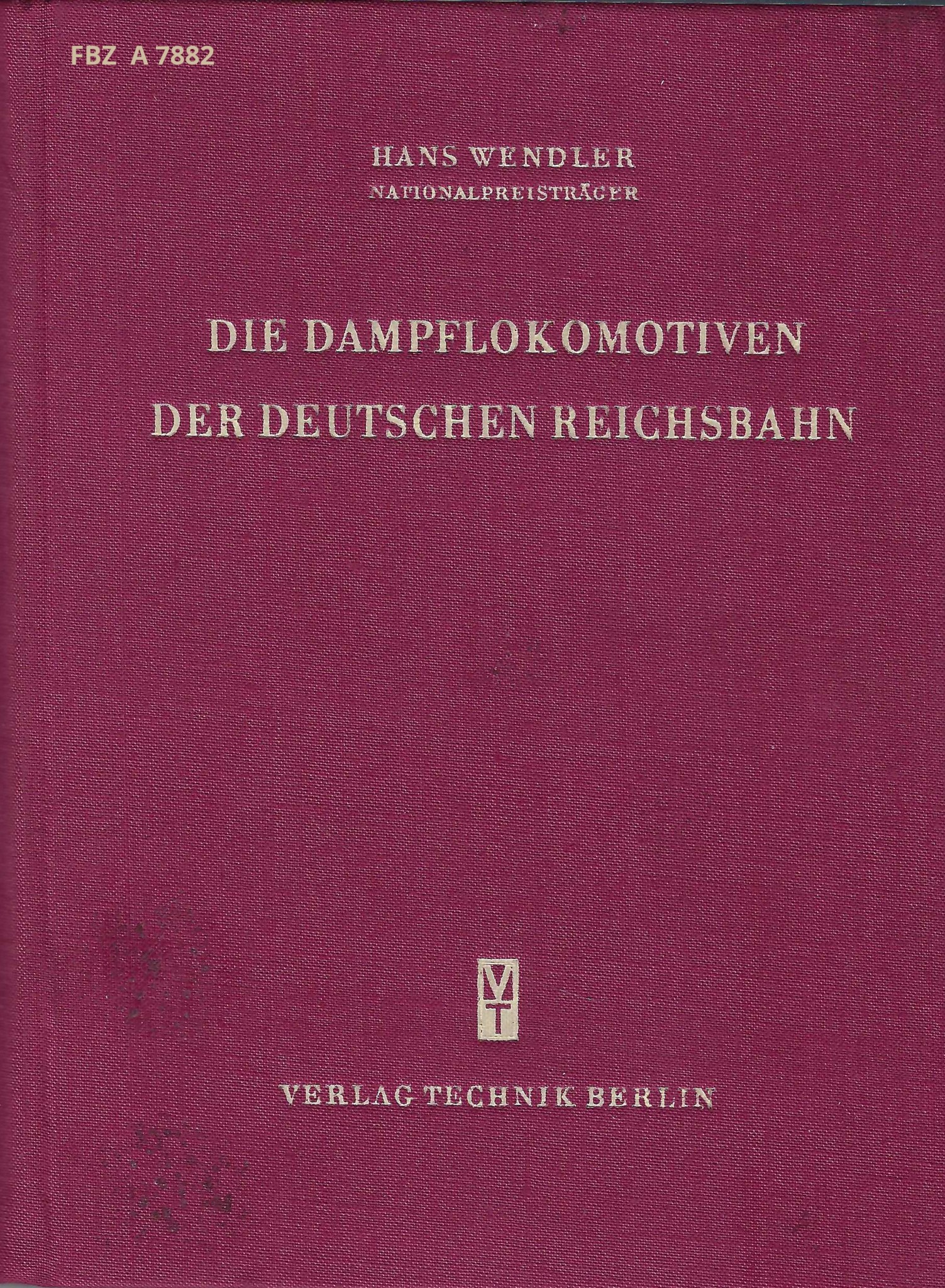 Bild von Die Dampflokomotiven der Deutschen Reichsbahn