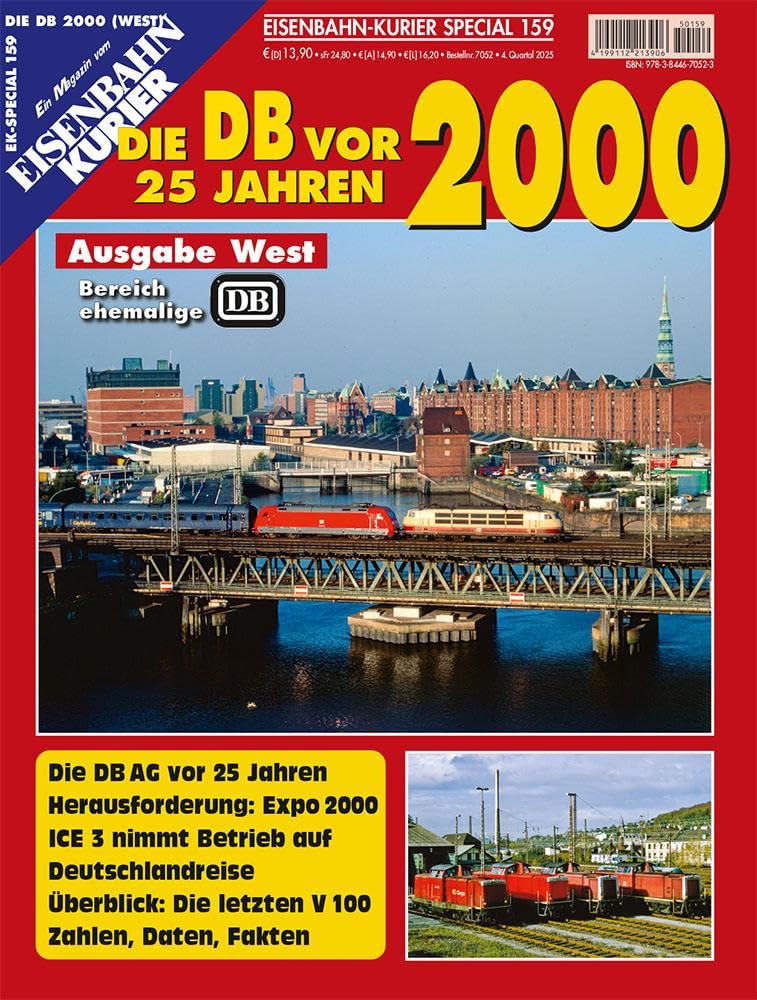 Bild von Die DB vor 25 Jahren - 2000 Ausgabe West