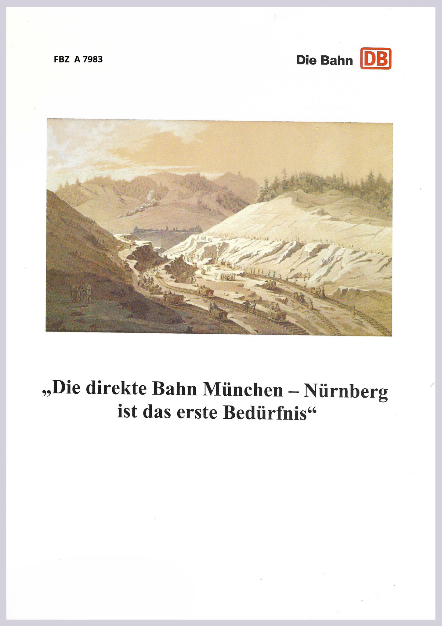 Bild von Die direkte Bahn München - Nürnberg ist das erste Bedürfnis