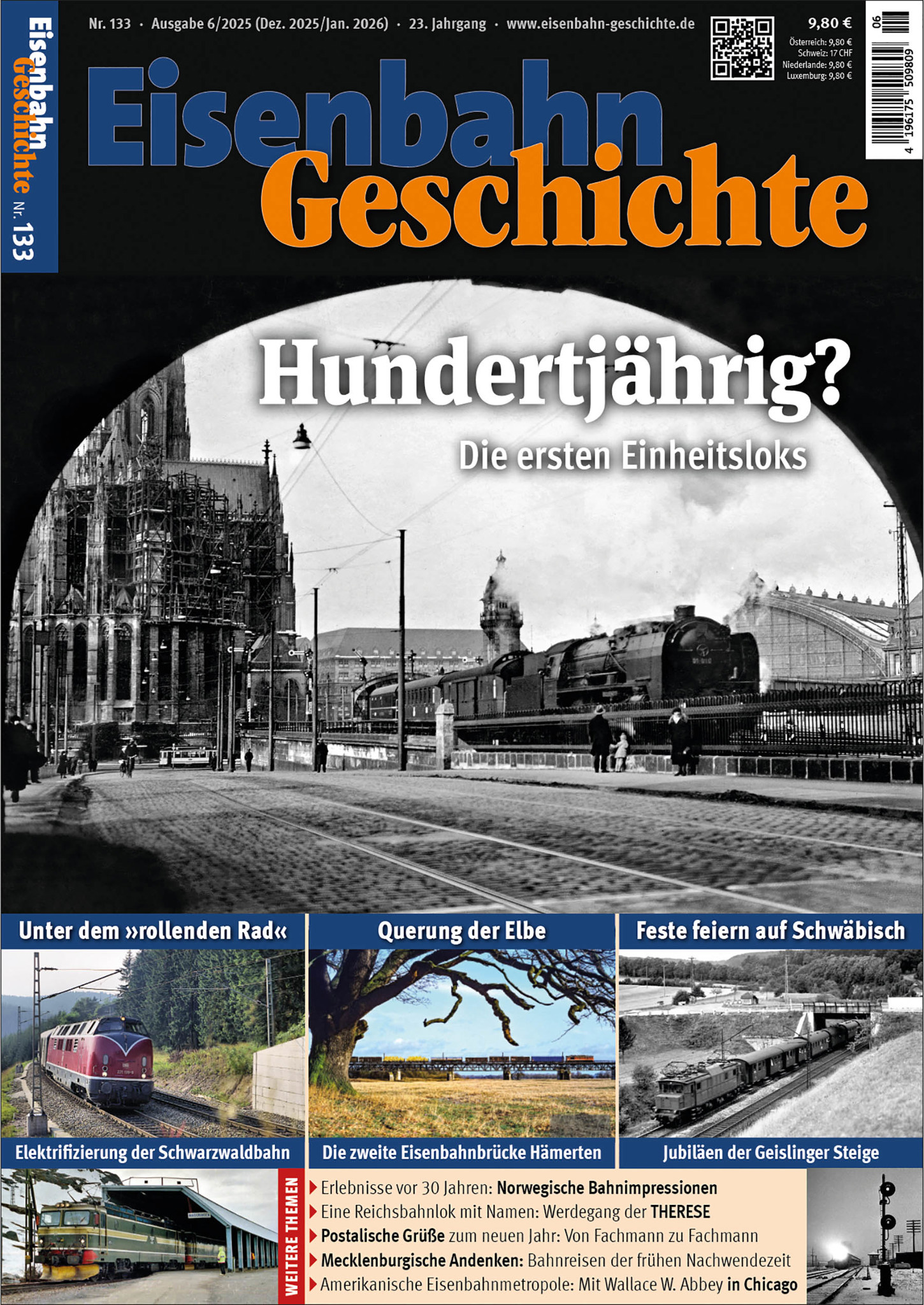 Bild von Eisenbahn Geschichte Nr. 133 - Ausgabe 6/2025 Dezember/Januar