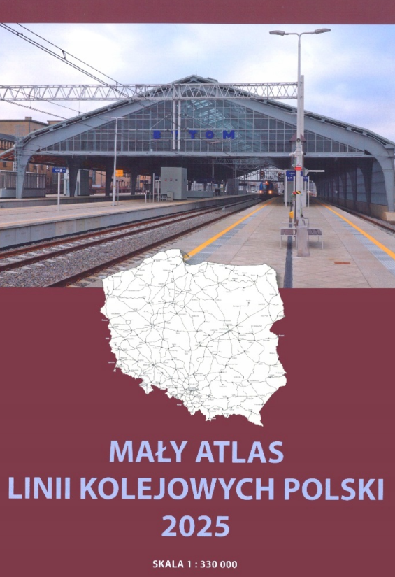 Bild von Kleiner Atlas der polnischen Eisenbahnlinien 2025