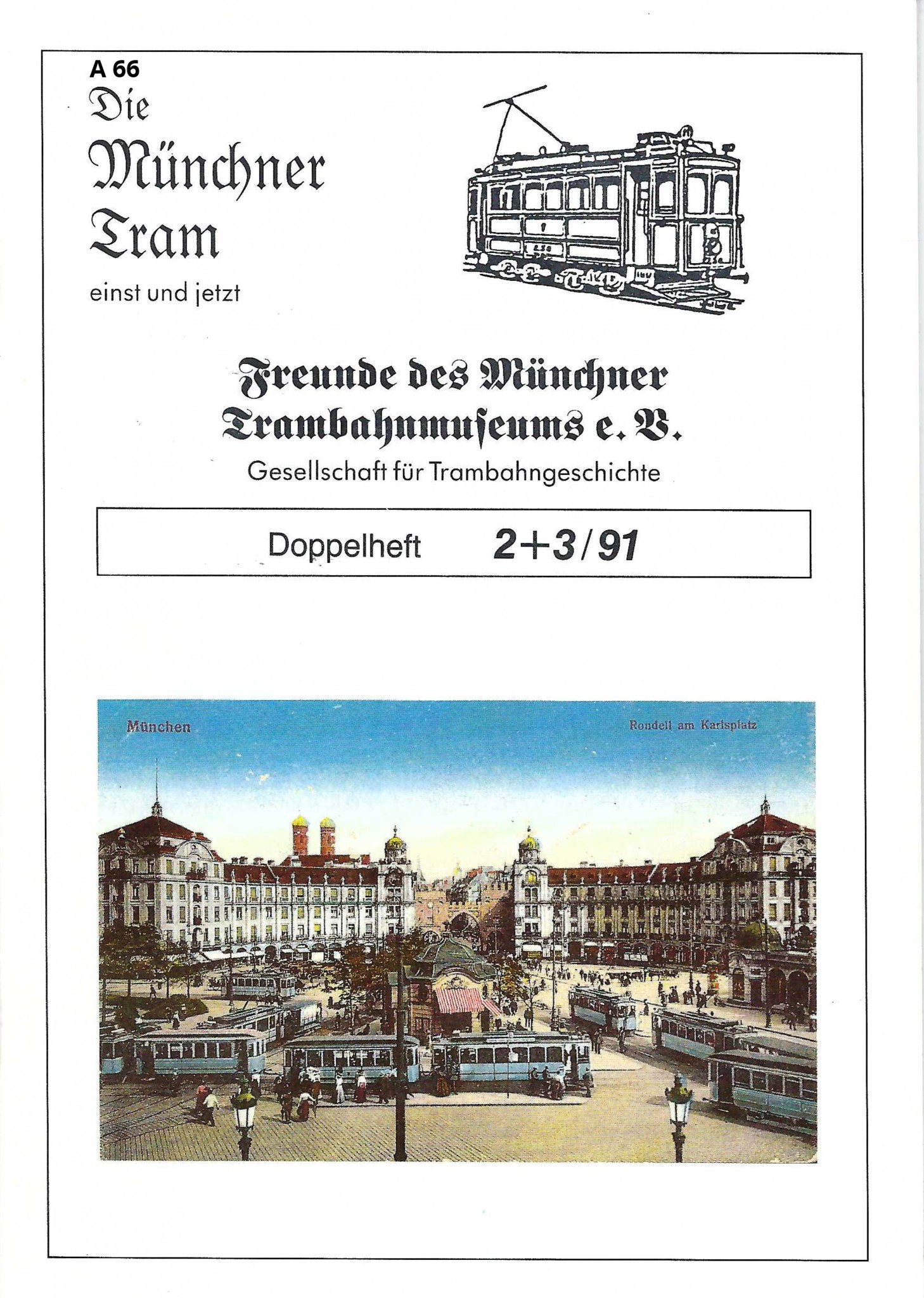 Bild von Die Münchner Tram - einst und jetzt