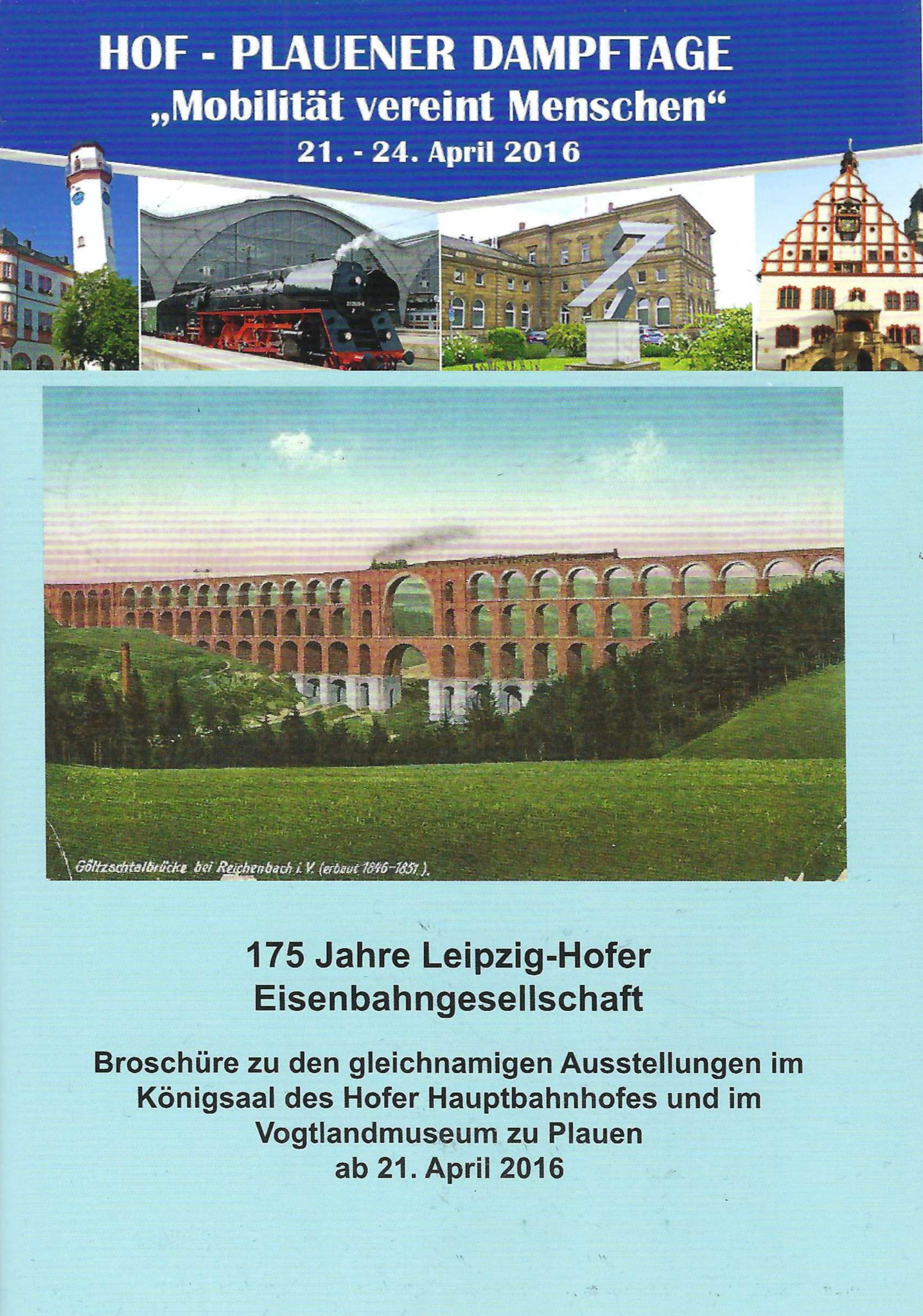 Bild von 175 Jahre Leipzig - Hofer Eisenbahngesellschaft