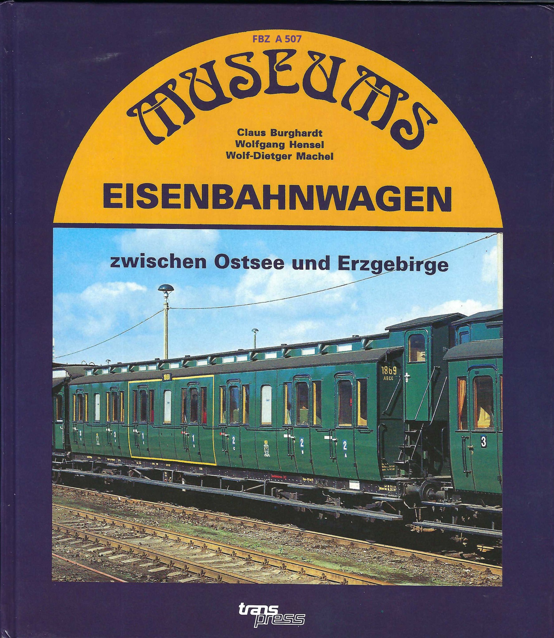 Bild von Museums Eisenbahnwagen zwischen Ostsee und Erzgebirge