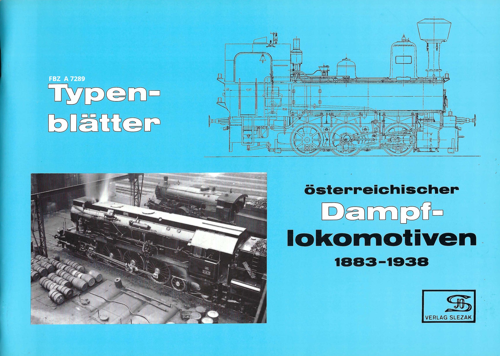 Bild von Typenblätter österreichischer Dampflokomotiven 1883 - 1938
