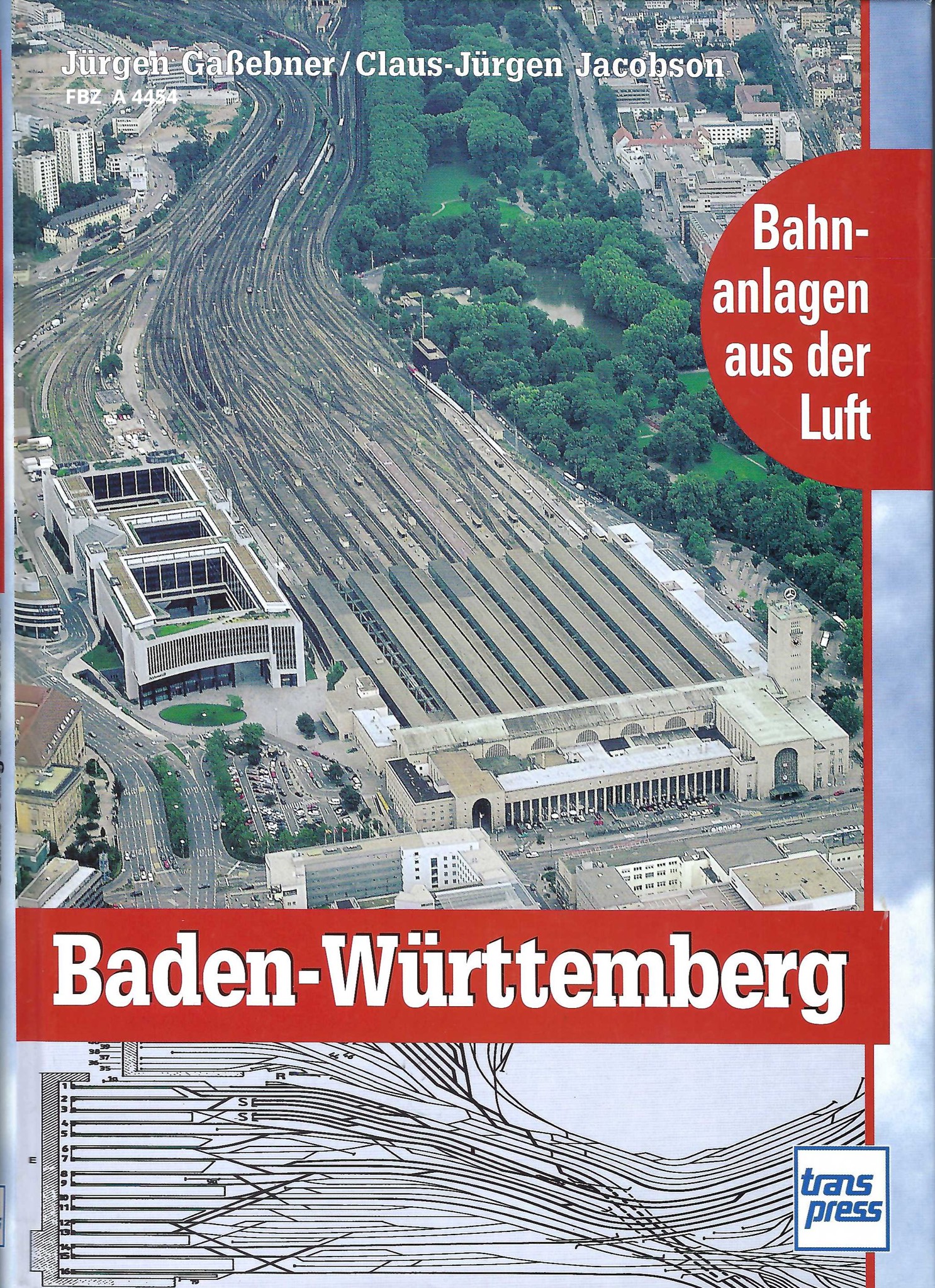 Bild von Bahnanlagen aus der Luft - Baden-Württemberg