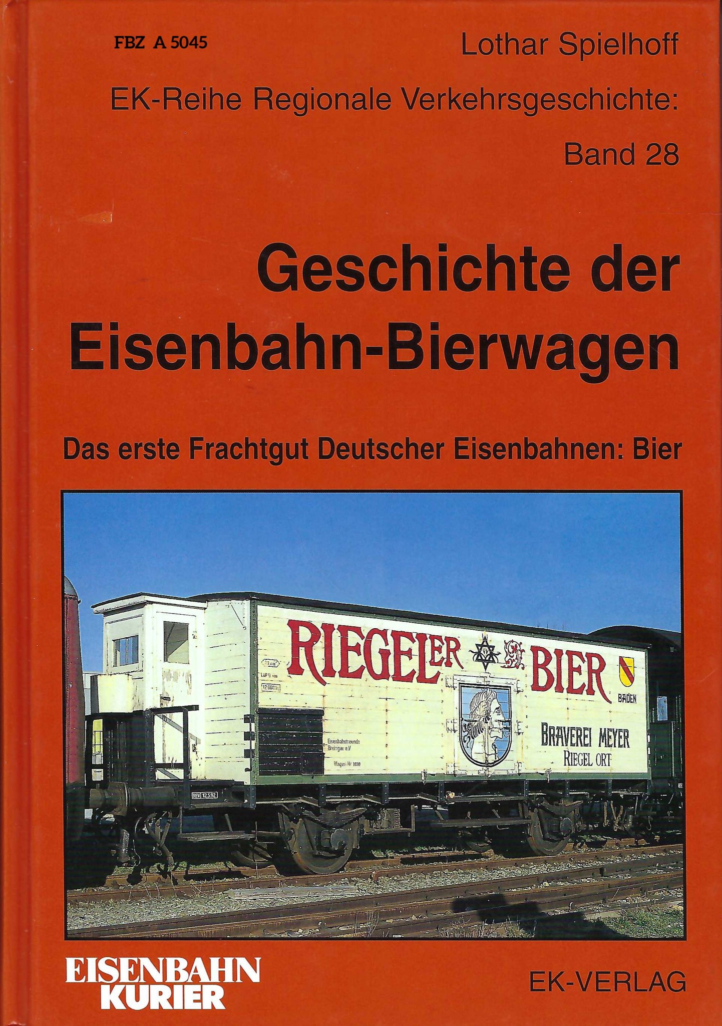 Bild von Geschichte der Eisenbahn-Bierwagen