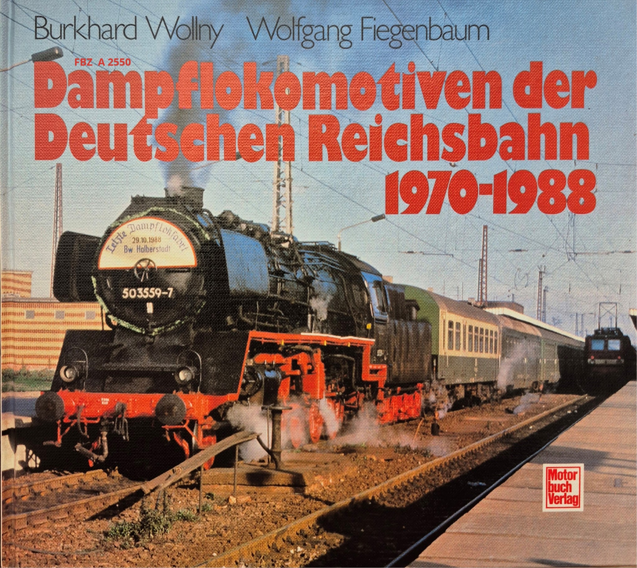 Bild von Dampflokomotiven der Deutschen Reichsbahn 1970-1988