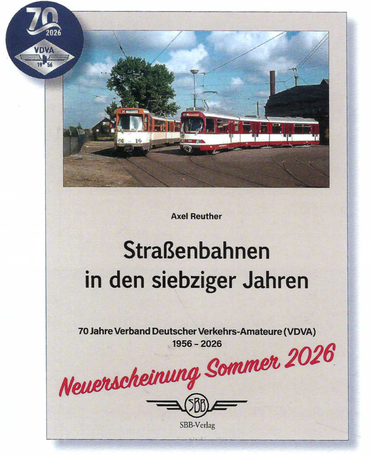 Bild von Straßenbahnen in den siebziger Jahren