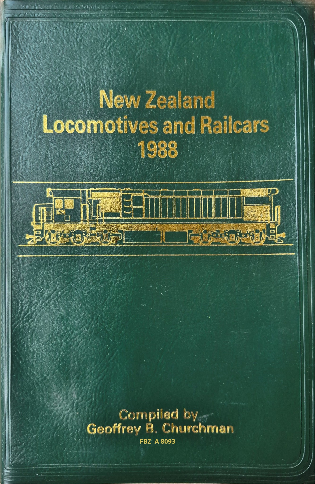 New Zealand Locomotives and Railcars 1988