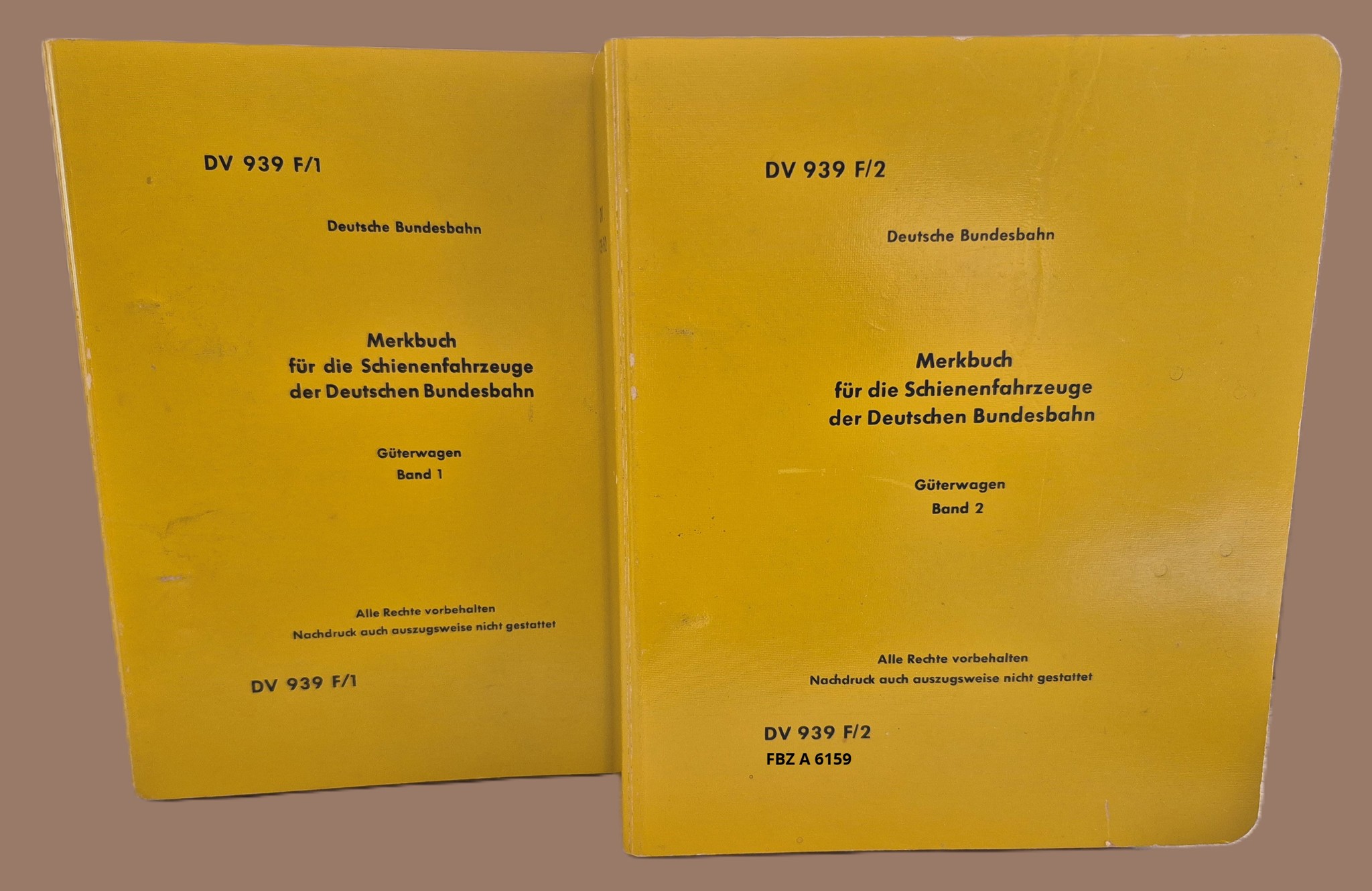 Merkbuch für die Fahrzeuge der Deutschen Bundesbahn - Güterwagen und Container