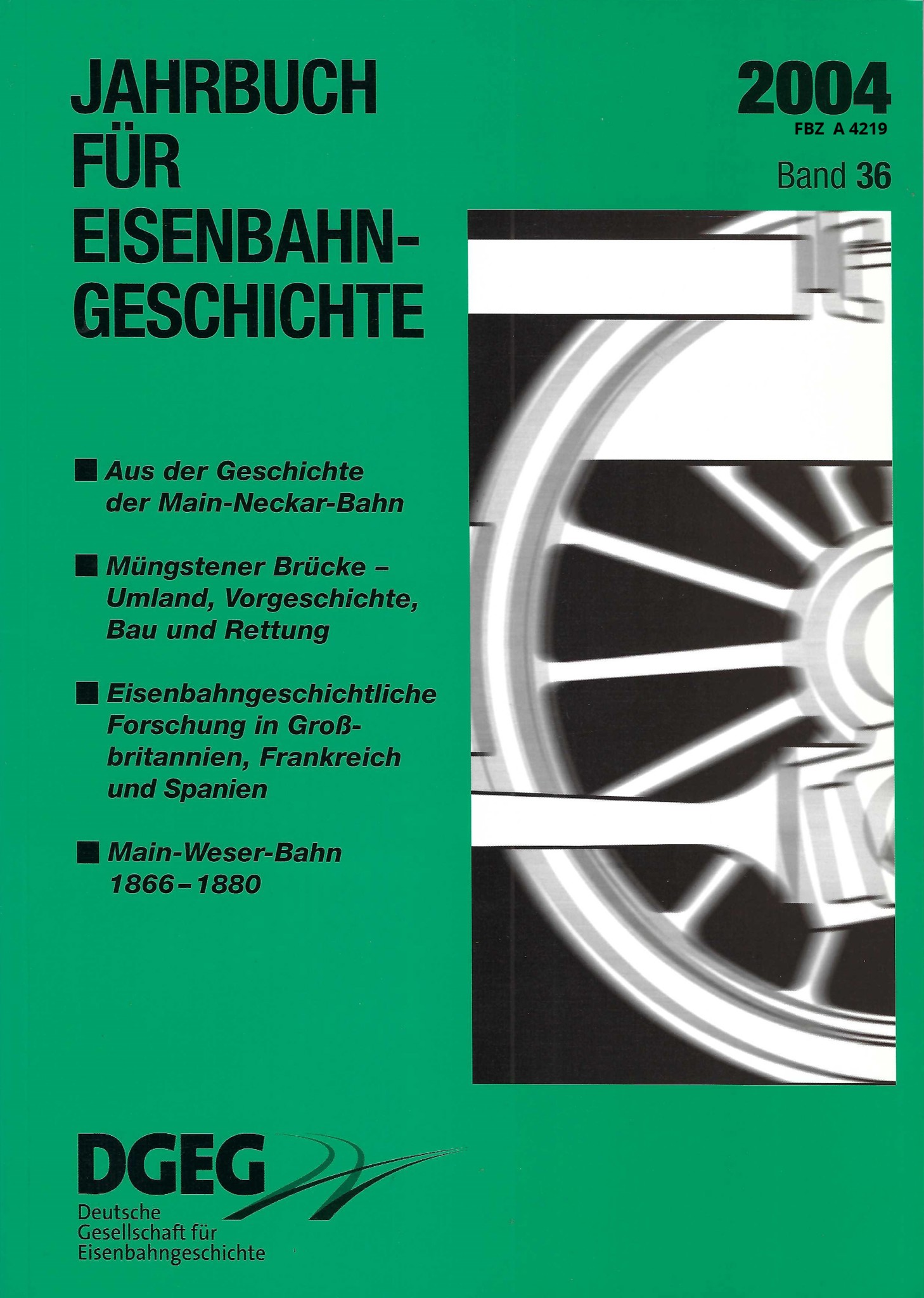 Jahrbuch für Eisenbahngeschichte, Band 36/2004