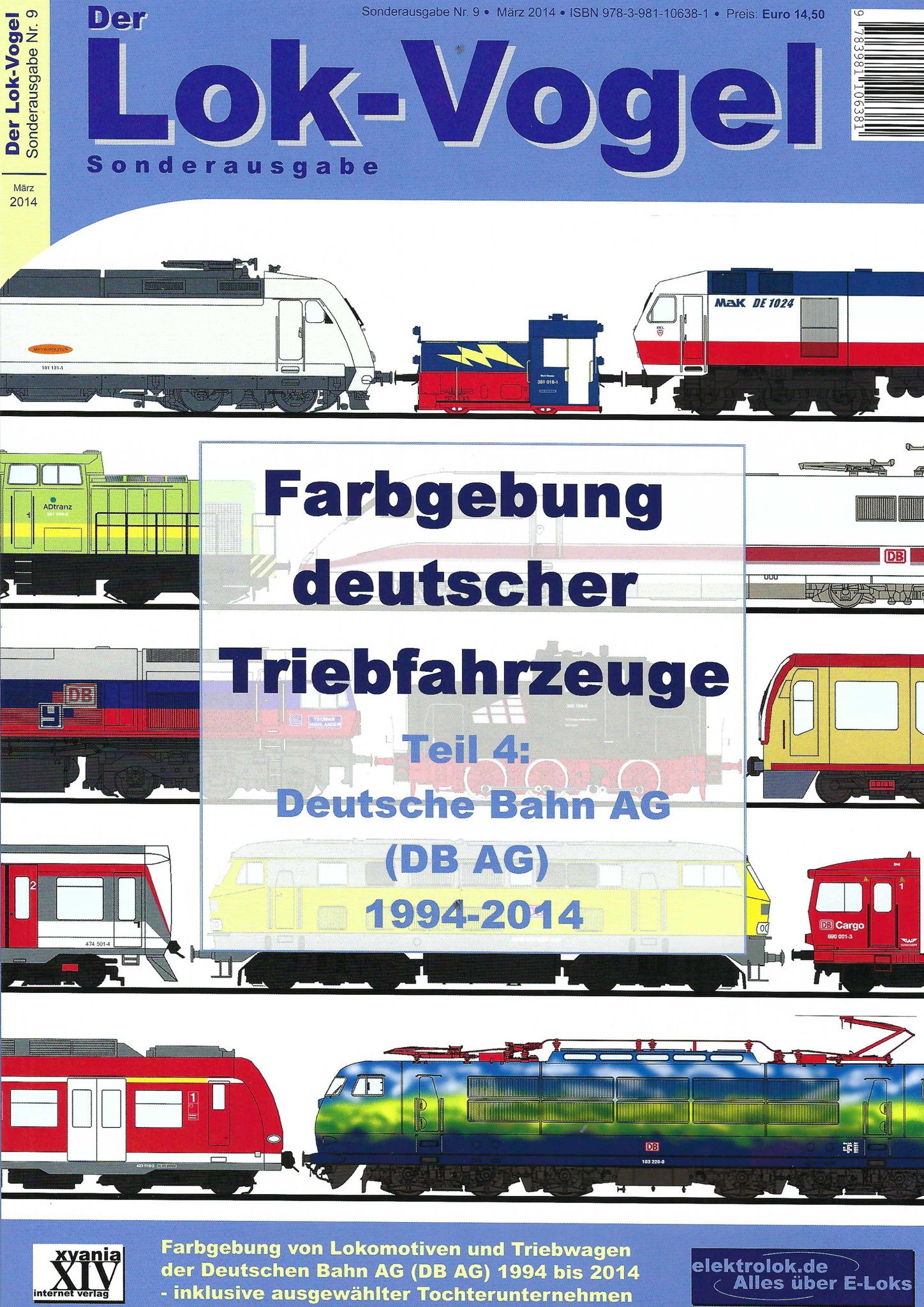 Bild von Farbgebung deutscher Triebfahrzeuge - Teil 4