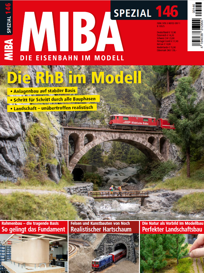 Bild von Die RhB im Modell
