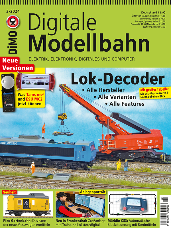 Bild von Digitale Modellbahn 3/2024