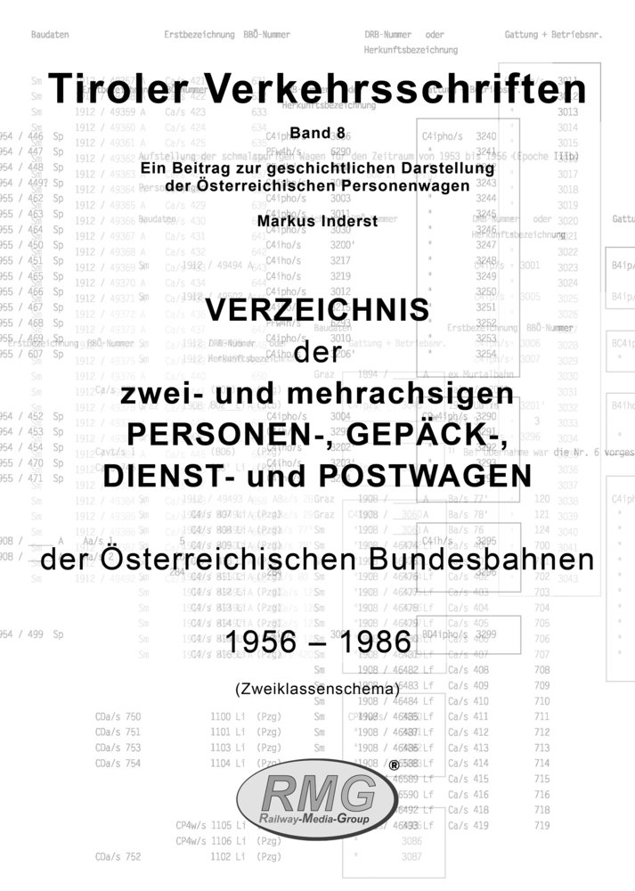 Bild von Tiroler Verkehrsschriften - Band 8