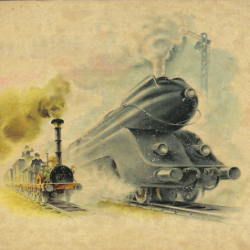 Bild für Kategorie Lokomotiven, Triebwagen, Wagen, Züge