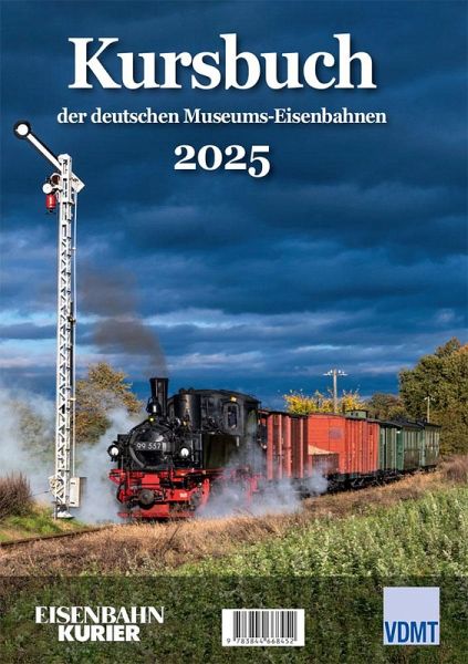 Bild von Kursbuch der deutschen Museums-Eisenbahnen - 2025