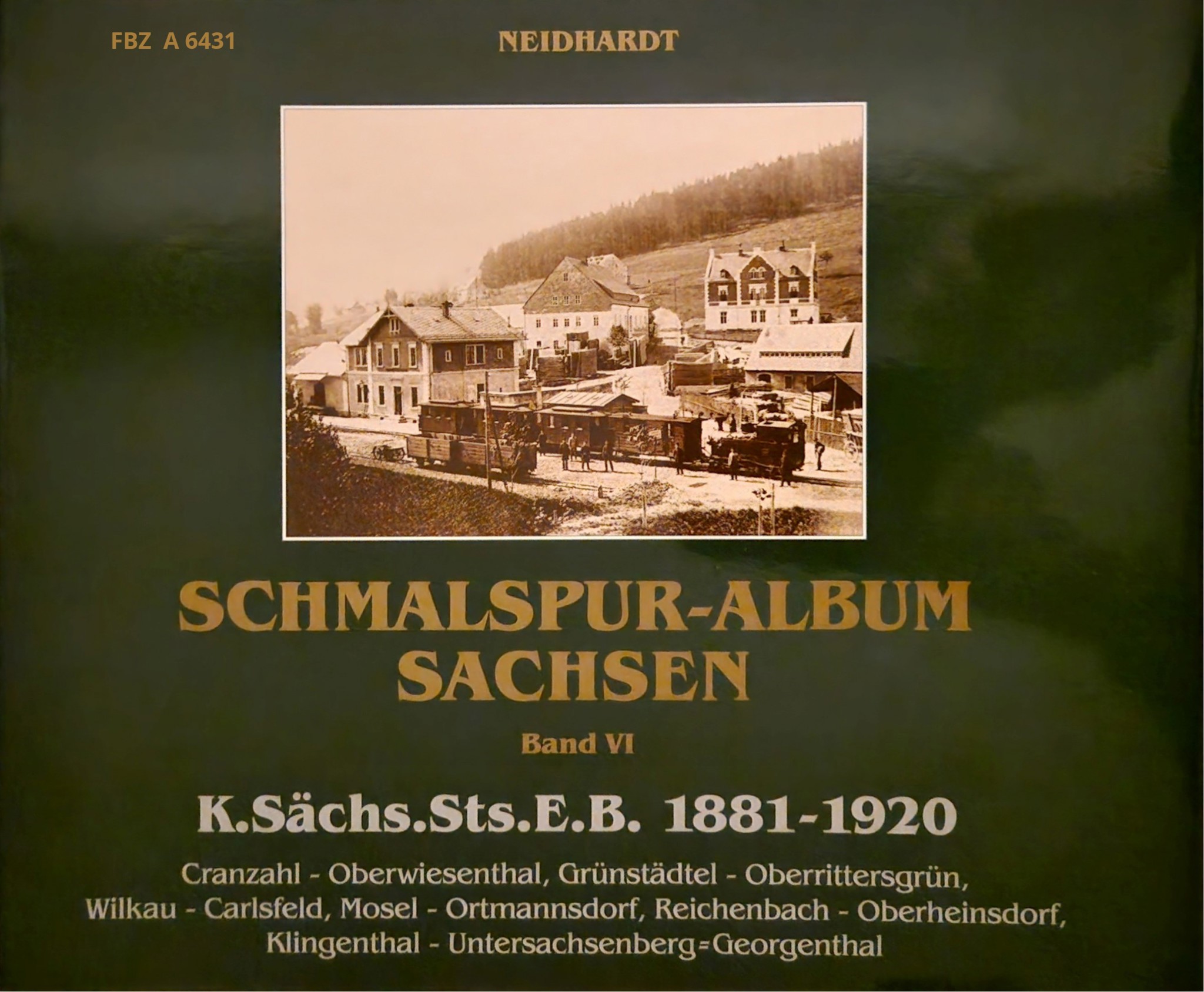 Bild von Schmalspur-Album Sachsen Band VI - K.Sächs.Sts.E.B. 1881 - 1920