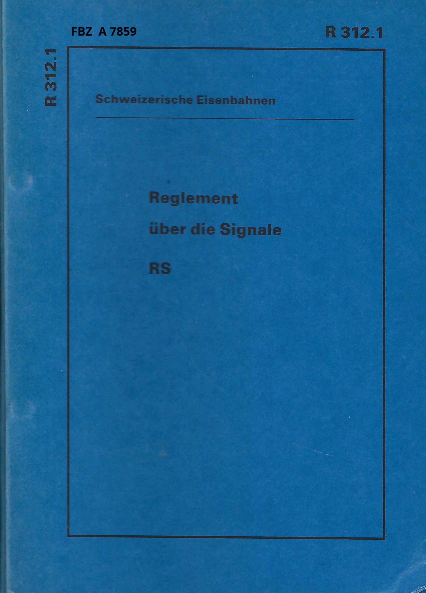 Bild von Schweizerische Eisenbahnen R 312.1