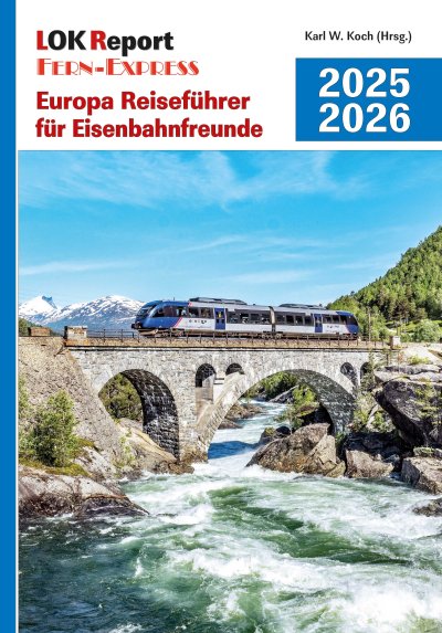 Bild von Europa Reiseführer für Eisenbahnfreunde 2025/2026