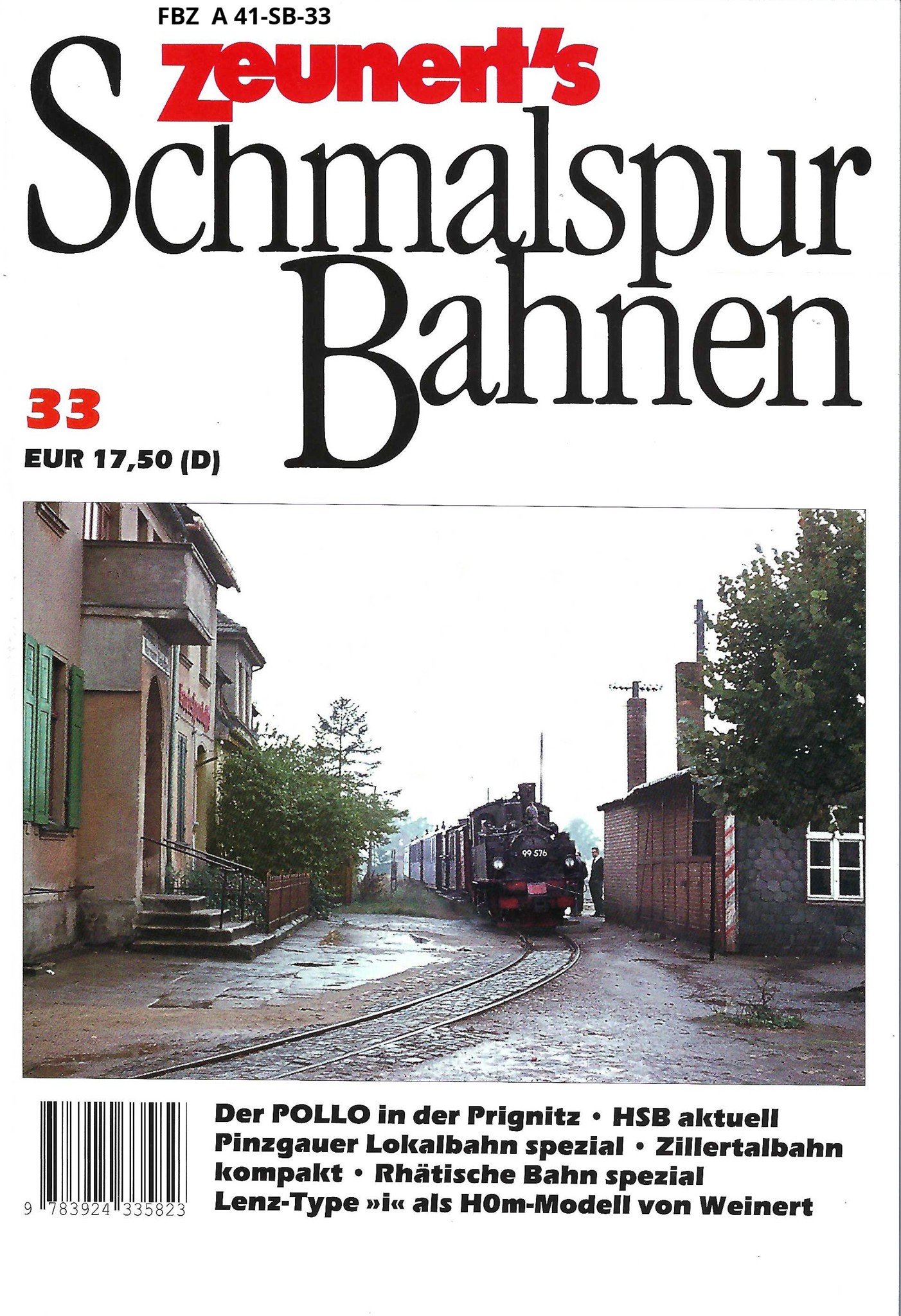 Bild von ZEUNERT'S SCHMALSPURBAHNEN - Band 33
