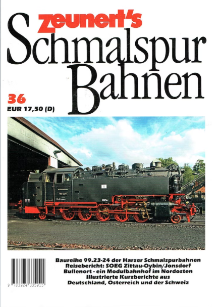Bild von ZEUNERT'S SCHMALSPURBAHNEN - Band 36