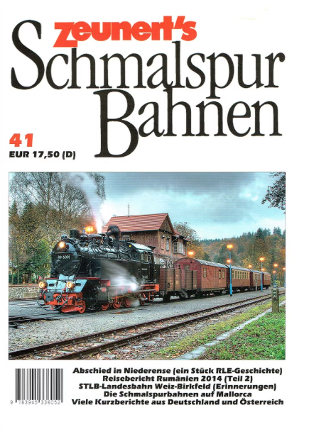 Bild von ZEUNERT'S SCHMALSPURBAHNEN - Band 41	