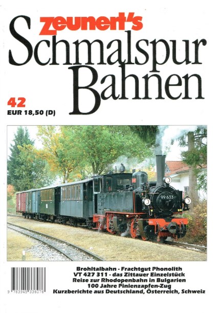 Bild von ZEUNERT'S SCHMALSPURBAHNEN - Band 42
